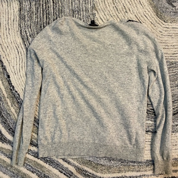 J CREW Textured Rope Stripe 8% Rabbit Hair Sweater - Picture 5 of 5